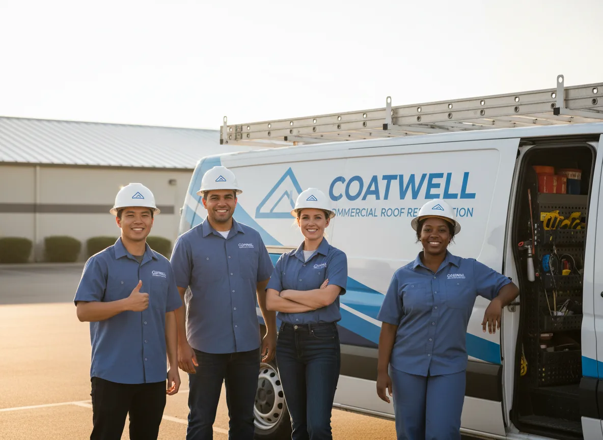Commercial roof coating company in Caney, KS